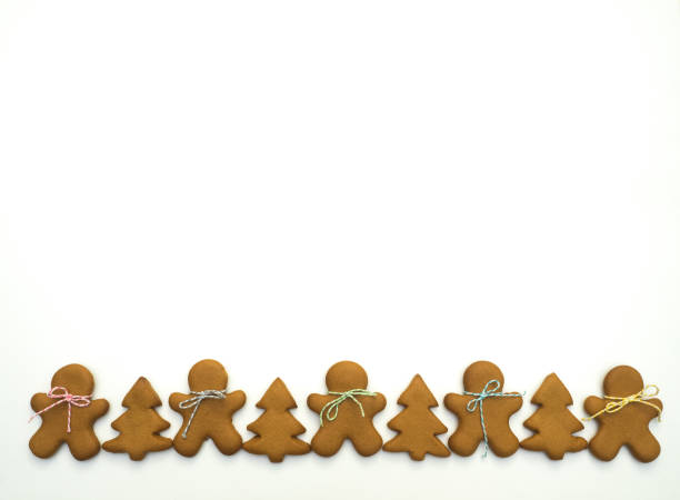 istock Christmas cookies isolated on white background. Christmas baking. Making gingerbread christmas cookies. Christmas concept. 869785686