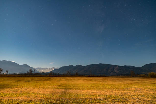 istock Night capture of the Murnauer Moos 869793422