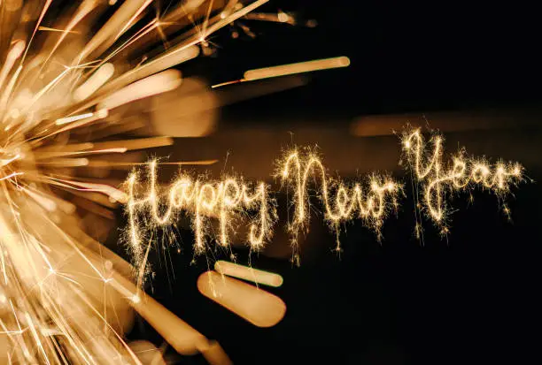 Photo of Sparkler Happy New Year