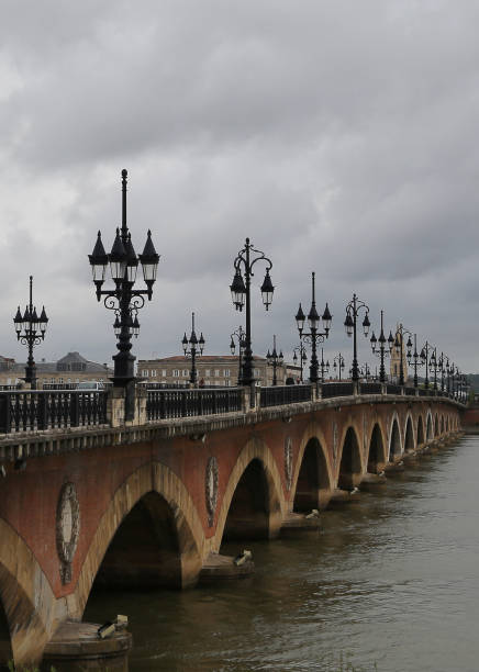 istock Stone bridge of Bordeaux 869815946