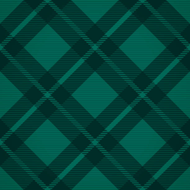 ilustrações, clipart, desenhos animados e ícones de xadrez fundo sem emenda - plaid checked pattern sewing