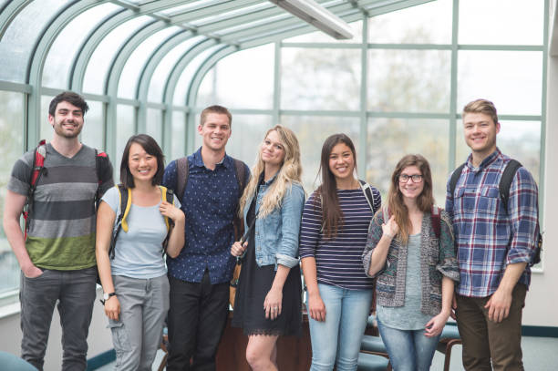 istock Multi-ethnic group of college students in conference room 869848944