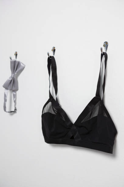 istock Lingerie and bow tie hanging on hook 869849024
