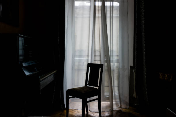 Piano and Chair.