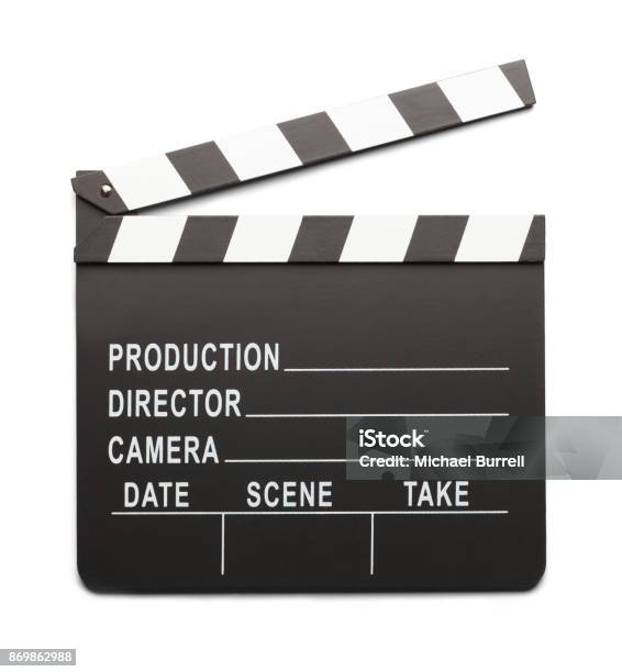 Clap Board Stock Photo - Download Image Now - Acting - Performance, Activity, Arts Culture and Entertainment