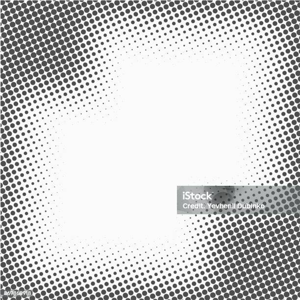 Dtp Background Halftone Dots Monochrome Vector Texture Background For Prepress Dtp ...