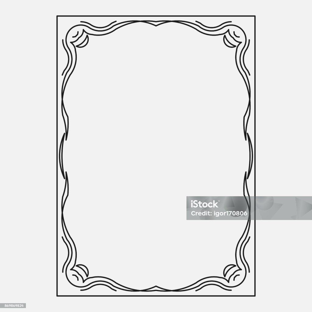 Detailed Frame Vector Frame Vector Original Design Stock Illustration - Download Image Now ...