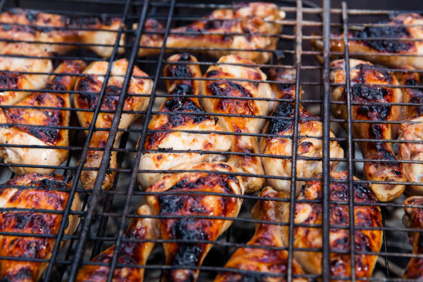 istock Shashlik on the grill 869892526