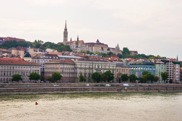 istock Buda with Spire Matthias Church and Danube River Budapest Hungary 869905028