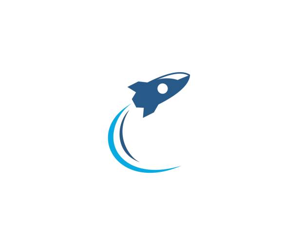ikona aplikacji rocket - takeoff stock illustrations