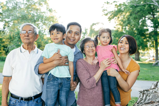 istock Happy family with two kids 869926280