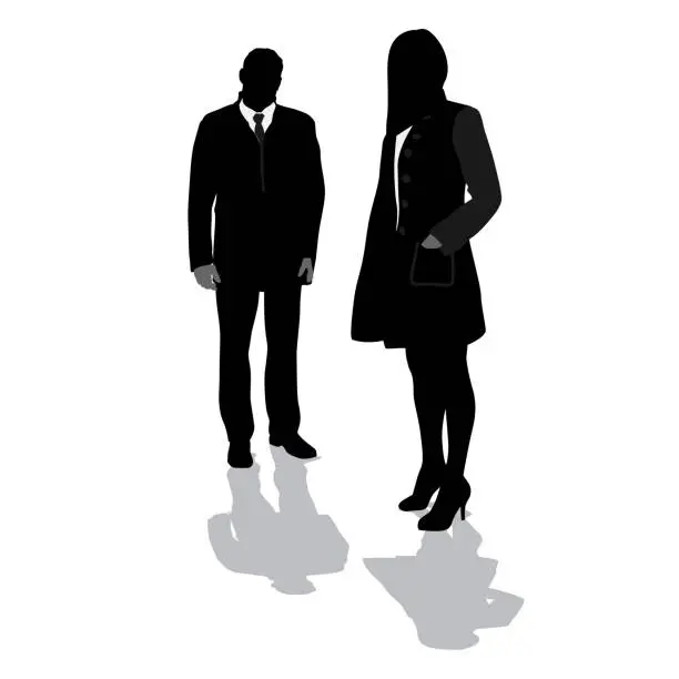 Vector illustration of Private Investigators