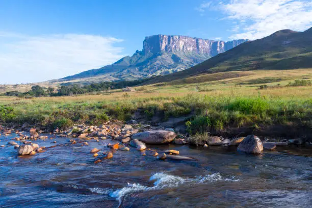 Mount Roraima in Venezuela, South America