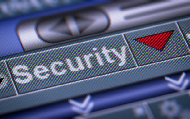 istock The Index of Security on The Screen. 869943780