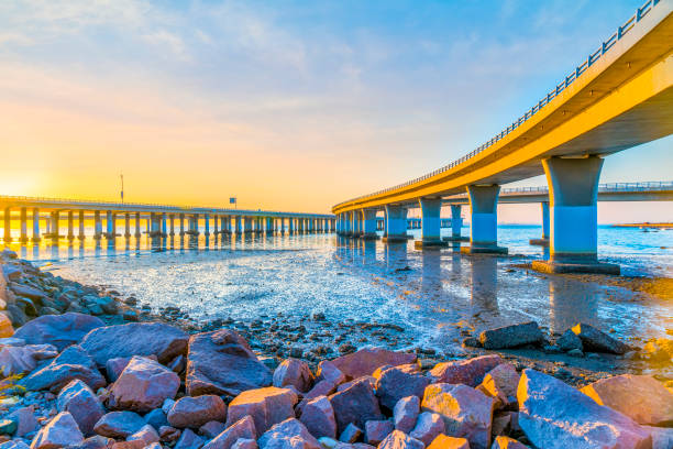 istock Qingdao Jiaozhou Bay Bridge 869954090