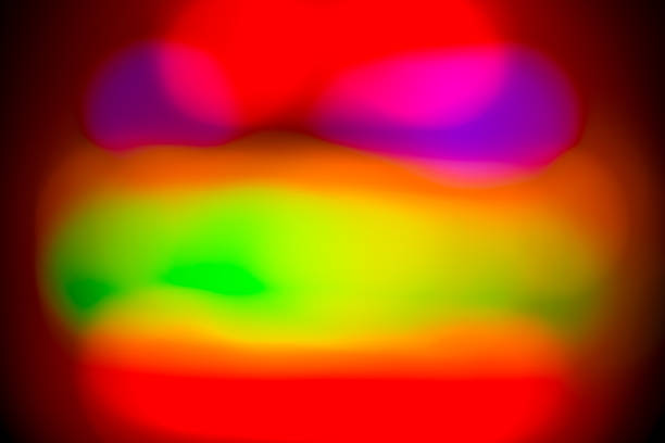 istock Abstract colorful light orbs long exposure LED light art 869960104