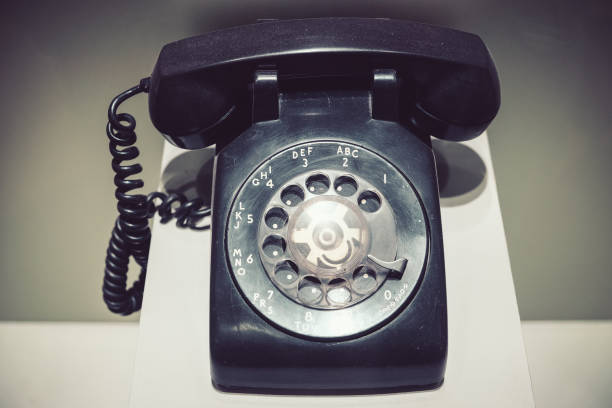 istock An old telephone with rotary dial 869971320