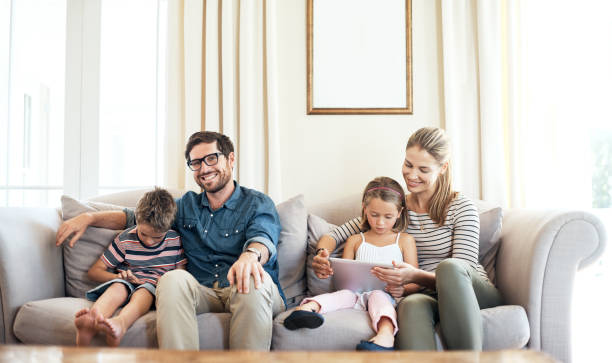 istock We encourage technological play in our home 869981588