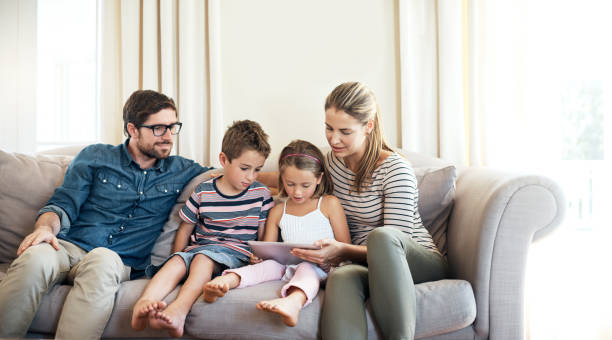 istock Their family knows a thing or two about technology 869981600