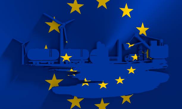 istock Energy and Power icons set. Brush stroke 869996038
