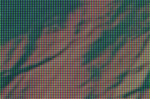 istock Closeup LED lights bulb diode from LED TV or LED monitor screen display panel for graphic website template. electricity or technology idea concept design. 870027294