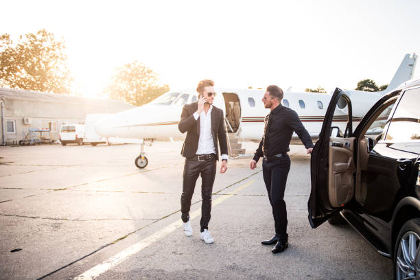 istock Men at the airport 870035482