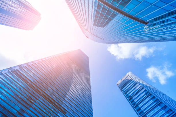 istock Shanghai Lujiazui financial district skyscrapers 870044536