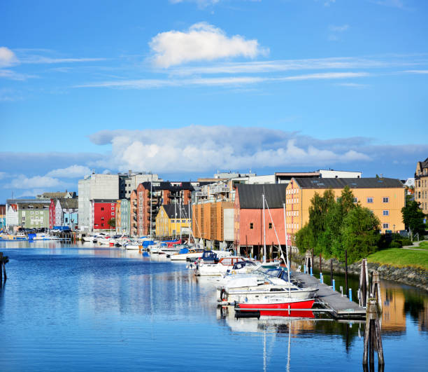 istock Cityscape of Trondheim, Norway 870045640