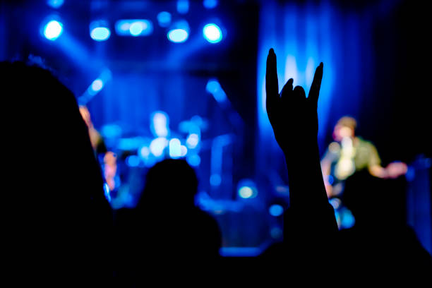istock Gesture with fingers at the concert 870050518