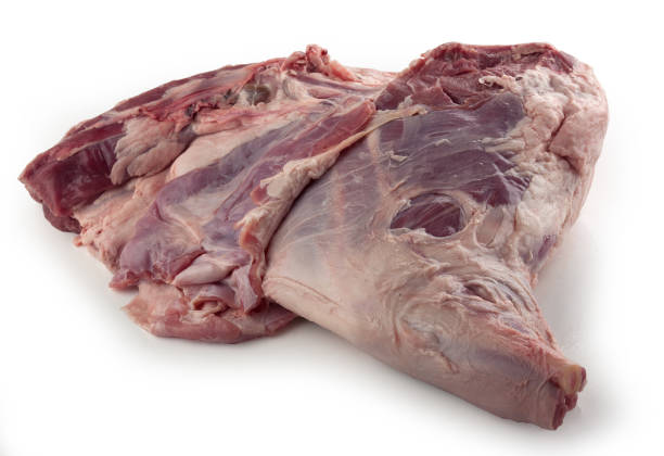 istock Raw leg of lamb 870054058
