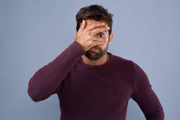 istock Maybe if I close my eyes it'll go away 870079570