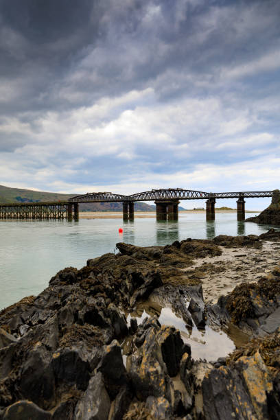 istock Barmouth Bridge across the River Mawddach estuary 870090452