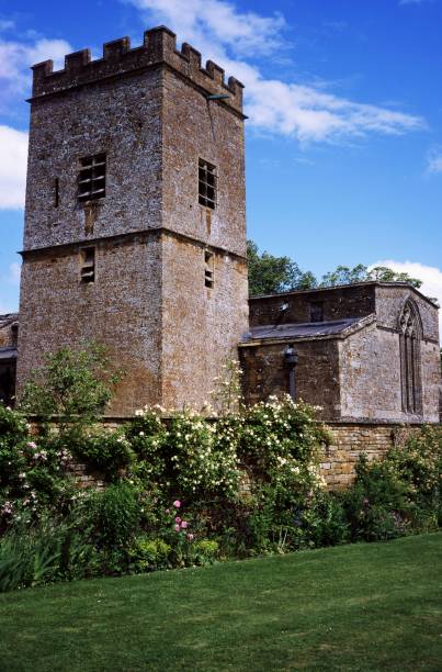 istock Cotswolds village parish church 870106522