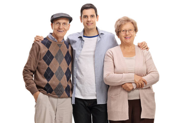 istock Seniors and a young man 870111300