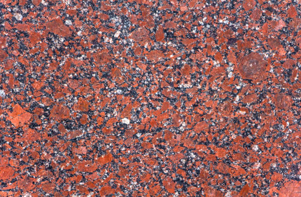 istock Granite Texture, Red Base with Black and Gray Spots 870114476