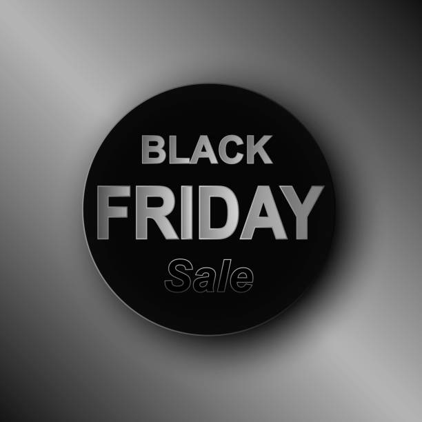 istock Black Friday sale inscription. Black Friday banner. 870118542