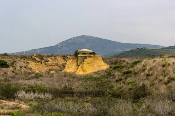 Fort of the second World War in North-West Sardinia