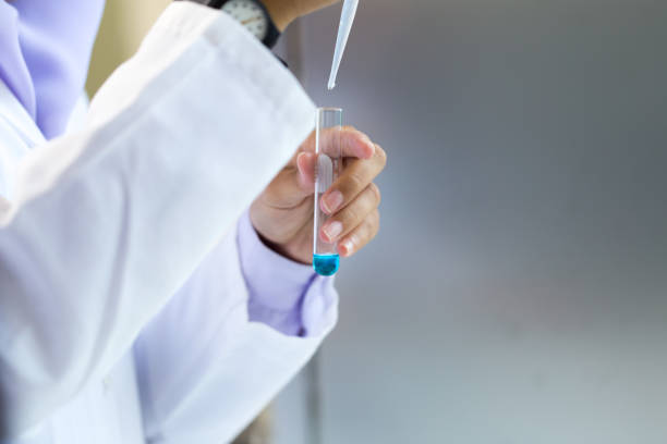istock Education Biotechnology and Experiment chemical in the laboratory. 870138604