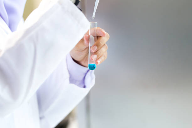 istock Education Biotechnology and Experiment chemical in the laboratory. 870138648