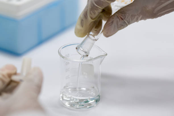 istock Education Biotechnology and Experiment chemical in the laboratory. 870139236