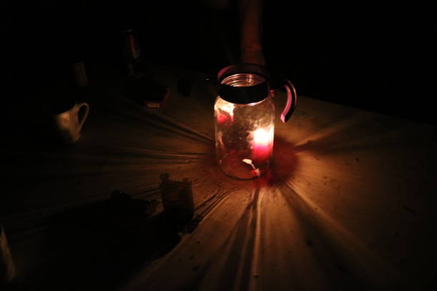 istock Hope of candle light 870143646