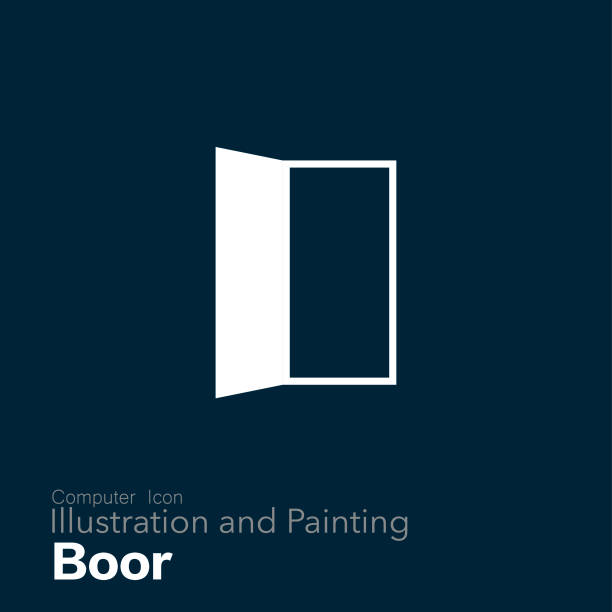 door Illustration and Painting open door stock illustrations