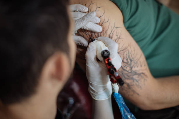istock New tattoo look 870154338