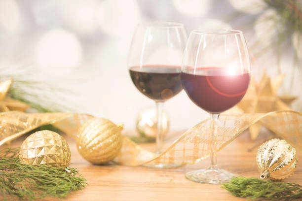 istock Christmas holiday party, wine tasting event. 870161080
