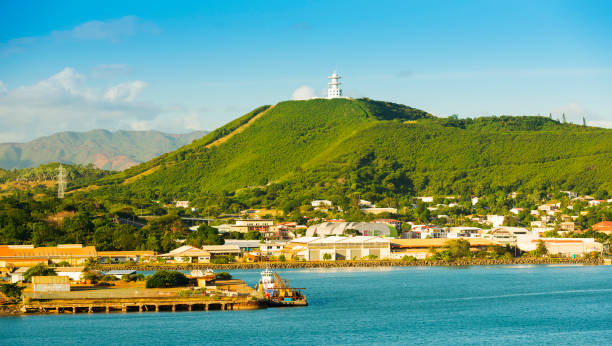 Noumea New Caledonia Noumea, capital of New Caledonia view from the bay new caledonia stock pictures, royalty-free photos & images