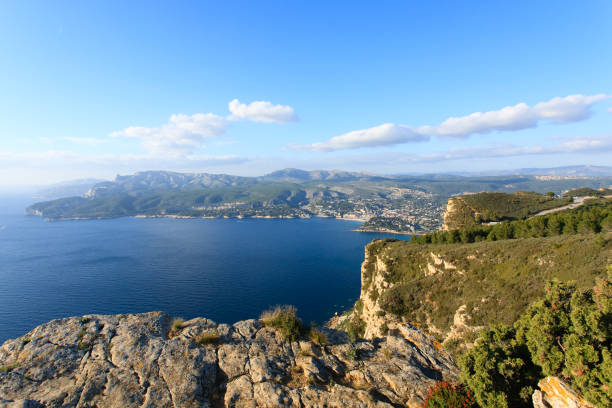 istock Cassis view from Cape Canaille top, France 870189146
