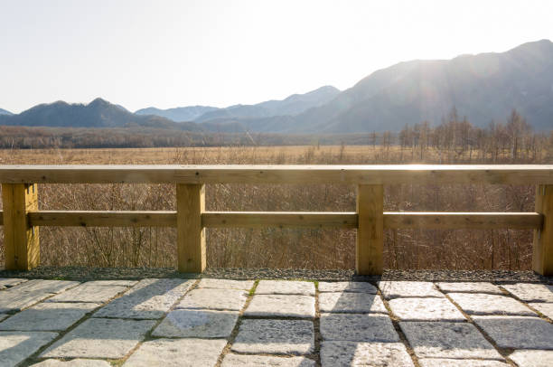 istock Yellow Prairie and handrail 870192242