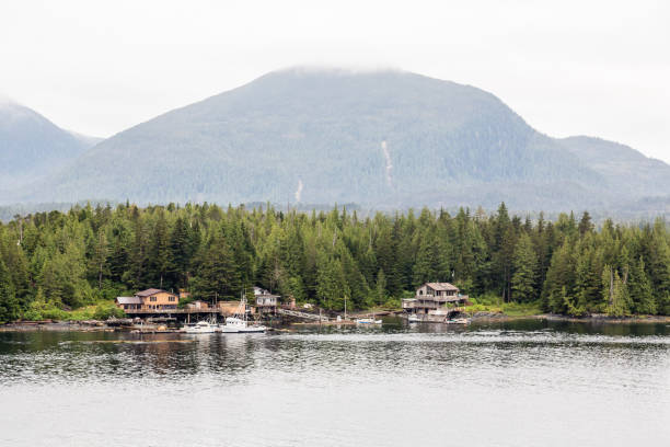 istock Boats and Cabins on Alaska Shore 870210700