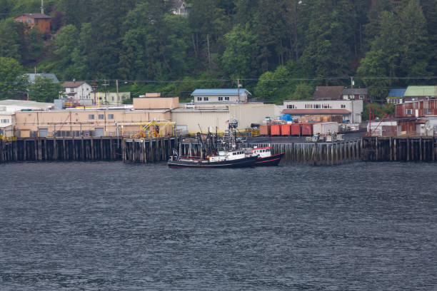 istock Fishing Boats on Alaskan Channel 870211344