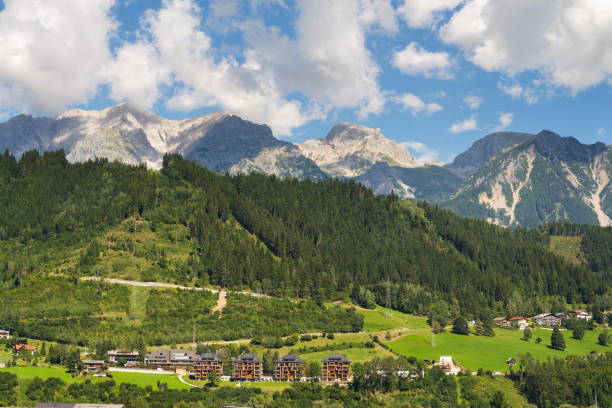istock Dachstein Mountains over Schladming, Northern Limestone Alps, Austria 870217898